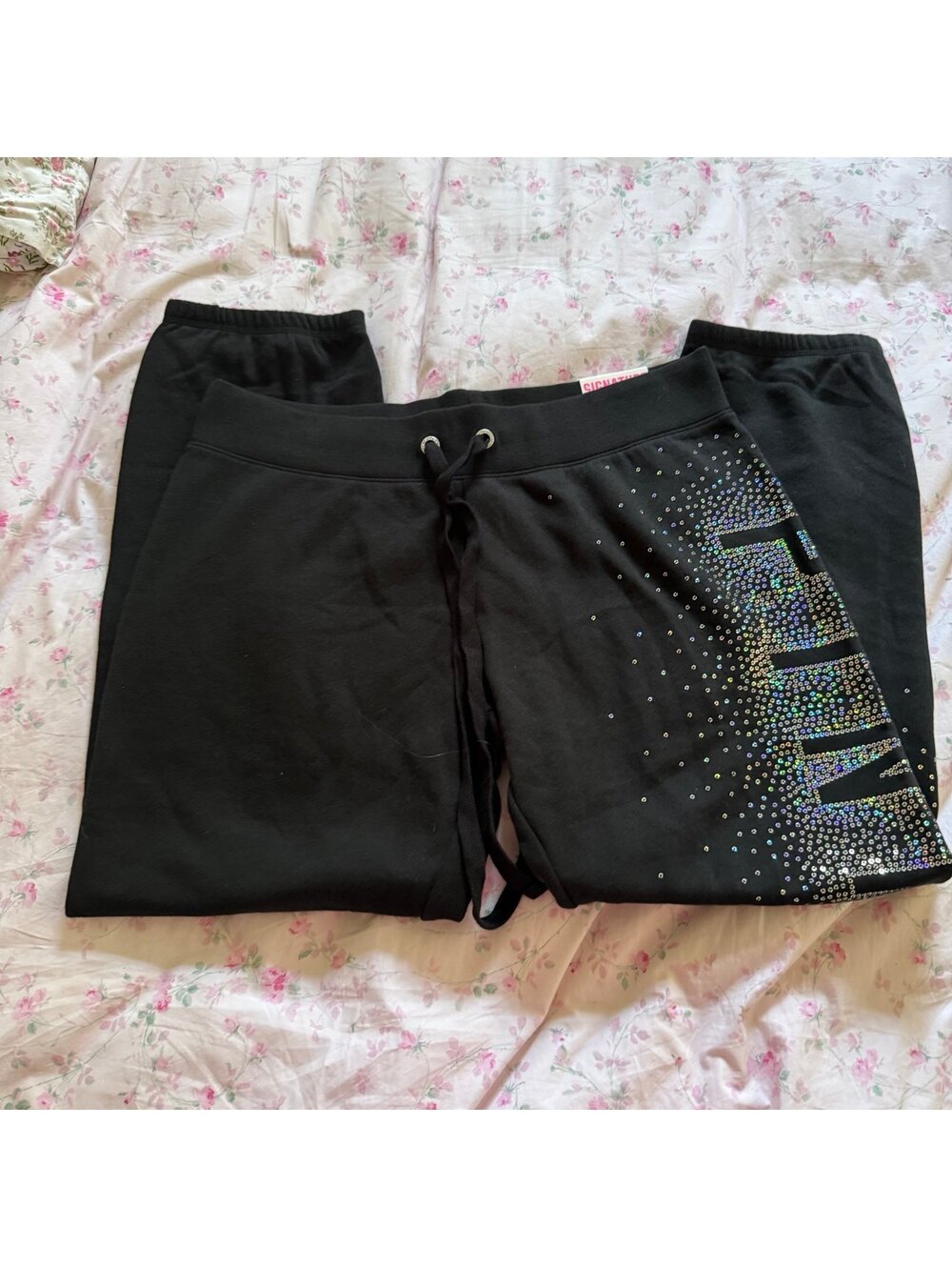 Y2K Vintage PINK Victoria’s Secret Bling Pants